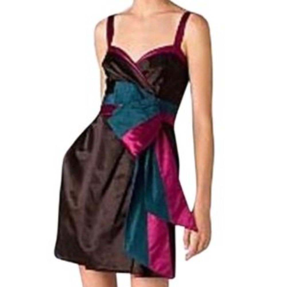 Marc By Marc Jacobs Wrap Around Bow Cocktail Dress